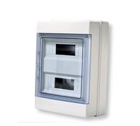 FAEG Centralino stagno da parete 24 moduli DIN IP65 con sportello trasparente fu