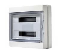 FAEG Centralino stagno da parete 36 moduli DIN IP65 con sportello trasparente fu