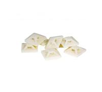 Faeg FG25158. Basetta adesiva per fascette BIANCA 25X25 Box/px 3000 100Pz