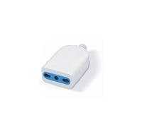 Faeg FG28504. Presa volante 2P+T 16A BIANCA in blister IP20D