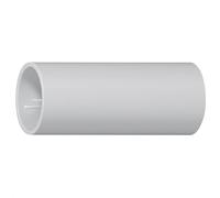 FAEG Raccordo Giunto Semplice in PVC Grigio IP40 per Tubo Rigido Elettrico Resistente - CONFEZIONE: 1 pz., Diametro: 50 millimetri
