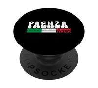 FAENZA City Italia Vintage Bandiera Italia per gli amanti dei viaggi PopSockets PopGrip Adesivo