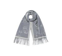 FAERA Sciarpa da Donna con Motivo Gatto Morbida e Calda con Cashmere