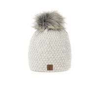Faera Stylish Women's Pom-Pom Beanie with Faux Fur and Soft Lining