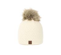 Faera Stylish Women's Pom-Pom Beanie with Faux Fur and Soft Lining