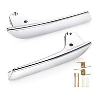 FAERSI Pair Interior Door Handles Driver & Passenger Side Fits for 2007 2008 2009 2010 2011 2012 2013 2014 Chevy Silverado Tahoe Avalanche Cadillac Escalade GMC Yukon Pickup Truck 81195, 15935954