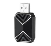Faeymth Adattatore CarPlay Wireless Android Auto 2 in 1 Mini AI Box Adattatore per Auto WiFi Assistente Vocale per CarPlay Cablato Android