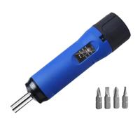 Faeymth Cacciavite Dinamometrico Regolabile Preimpostato con Display Digitale con Attacco da 1/4 Pollice, 4 Punte Incluse Nella Confezione, Set di Coppia per da 0,2 A 1,2 Nm