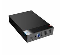 Faeymth Case HDD 3.5'' A USB 3.0 Adattatore per Disco Rigido Esterno da 3.5 Pollici Supporto 10TB per SSD da 3.5 Pollici Adattatore Ad Alta velocità per PC con Spina EU