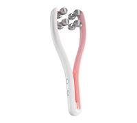 Faeymth EMS Rullo Massaggiatore Viso A Forma di Y Dispositivo per il Lifting del Viso V Face Dispositivo per la Rimozione del Doppio Mento Cura del Viso Strumenti per la Cura Della Pelle (Rosa) Durevo
