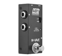 Faeymth Linea ABY Interruttore AB Mini Pedale Effetti Chitarra Pedale Basso con Bypass Vero Box AB - Interruttore Canale ABY