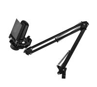 Faeymth Microfono ZX85 per registrazione di studio vocale, trasmissione karaoke, microfono ASMR da gioco con supporto a sbalzo B
