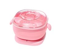 Faeymth Riscaldatore portatile in silicone per riscaldatore pieghevole, macchina per depilazione, epilatore per il corpo, paraffina da viaggio, spina europea