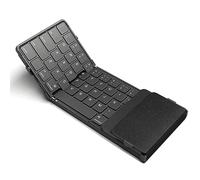 Faeymth Tastiera Bluetooth pieghevole tastiera wireless pieghevole con pannello touch tastiera ricaricabile per iOS Android