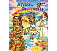 Fafa & Koffi - African Princesses: Coloring Book for Kids - english edition