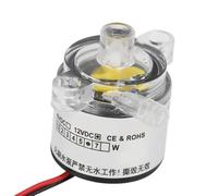 Fafeicy 1% Mini 12V DC 6W Grado Alimentare, Pompa, Pompa dell'Acqua Wasserpumpe 12V Mini per Acqua Piccola Sommergibile dell' Senza Spazzole 2lmin