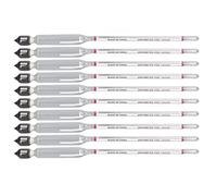 Fafeicy 10 Pezzi di Coltello Alcolico Vino 0-100 ° Accuratezza Ad Alta Precisione Idrometro per la Laboratorio