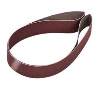 Fafeicy 10 Pezzi di Nastri Abrasivi, 760X25mm Set di Nastro Abrasivo, 60/100/180 Nastri Abrasivi a Grana Spessa/Fine per Levigatrici a Nastro