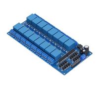 Fafeicy 16 Modulo Relè OptoCOugopleler Protection Alimentatore di Alto Livello Componente Elettronico per il Controllo degli Elettrodomestici Domestici (5V)
