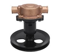 Fafeicy 18830-0010, Pompa dell'acqua di Mare Grezza Uscita 1 Pollice Al Metallo in Metallo di Ingresso con Sostituzione V della Puleggia per G20 G21 302 351 per Barche Sci