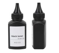 Fafeicy 2 Pezzi 200 G di Polvere di Ricarica Toner , Elevata intensità di Stampa Uniforme, con Design di Riempimento Facile, per 1610 M2070 4321 3110 3200 PE220 PE120 3150 E210 E230