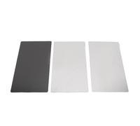 Fafeicy 2 Pezzi Piatto di Costruzione Flessibile per Mono M7/M7PRO 228x131mm Stampante 3D Letto Magnetico con Superficie in Acciaio Inossidabile