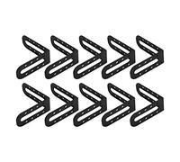 Fafeicy 25 PCS Strumento di Livello Angolare delle Piastrelle Professionali, Distanziali ABS 1,96 Mm per L'installazione di Piastrelle Parete del Pavimento di Clip di Livellamento Rapido