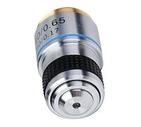 Fafeicy 40X LENS OBIETTIVO ACROMATICO per Microscopi Biologici - Lunghezza del Tubo 185 Mm Ad Alto Contrasto 0,17 Mm Glass di Copertura - Ideale per L'osservazione delle Cellule