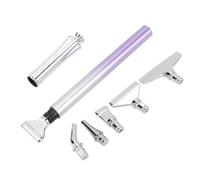 Fafeicy 6 Pezzi Diamondes Dipingere Pen Set Strumenti della Punta del Filo a Vite 5D con Punte in Acciaio Inossidabile per Diamanti Arte (PURPLE)