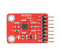 Fafeicy Accelerometro Giroscopio, MPU6050 Accelerometro a Modulo Sensore Giroscopio Convertitore AD a 16 Bit Uscita Dati, per Ingegneri, Tecnici, Componenti Elettronici