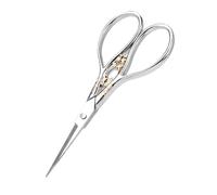 Fafeicy ACCIAIO INOSSIDABILE, MANICO ERGONOMICO, Forbici PRECISE - Design Classico Europeo per Ricamo, Album di Ritagli e Artigianato, Adatte per Progetti Fai da Te, 1pz (#2)