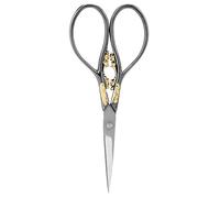 Fafeicy ACCIAIO INOSSIDABILE, MANICO ERGONOMICO, Forbici PRECISE - Design Classico Europeo per Ricamo, Album di Ritagli e Artigianato, Adatte per Progetti Fai da Te, 1pz (#1)