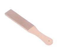 Fafeicy Affitta per Coltello a Doppia Faccia in Pelle Strop Rashing Paddle con Composto per Lucidatura (Piatto di affilatura in pelle abbronzata vegetale)