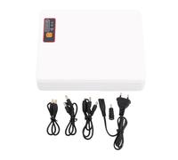 Fafeicy Alimentatore a Batteria di Backup UPS Piccolo 12000 MAh con Uscita 18 W 5 V 9 V 12 V DC 15 V 24 V POE per Telecamera di Sicurezza Modem Router (Spina europea)