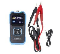 Fafeicy Analizzatore della Batteria Digitale, Tester di Resistenza Interna 0-100 V DC 0-200Ω, Misuratore di Tensione per la Manutenzione Fai-te di Riparazione Automobilistica per Auto
