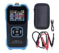 Fafeicy Analizzatore di Batterie Digitale, Tester di Resistenza Interna della Batteria, con Schermata a Colori TFT a 4 Fili Kelvin, per Batterie a Pulsanti in Carbonio Al Litio
