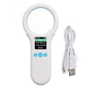 Fafeicy Animal Tag Reader USB Carica USB PET Microchip ID Scanner Handhell Micro Chip Reader Scanner con Funzione di Archiviazione