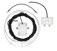 Fafeicy Antenna Ad Anello MLA-30 Plus Antenna di Ricezione Attiva a Onde Corte a Basso Rumore da 0,5-30 MHz con Riduzione del Rumore Direzionale per Radio SWL HAM