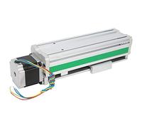 Fafeicy Attuatore Lineare CNC a Slitta, Modulo Antipolvere da 75 Mm | Binario di guida con vite a ricircolo di sfere, corsa 100 mm, supporto motore 57/56, FBX1605, struttura in lega, per