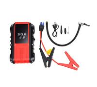 Fafeicy Avviatore di Emergenza per Auto con Compressore D'Aria, Booster | Gonfiatore per Pneumatici 22 L, ABS e PC Ritardante di , Display LED, Adatto per Auto Camion SUV