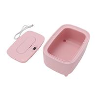 Fafeicy Baby Wipe più Caldo, Alimentato USB a Grande capacità Wipe più Calda con il Capofamiglia della Polvere di Controllo della Temperatura Intelligente, per la Cura della Scuola (PINK)