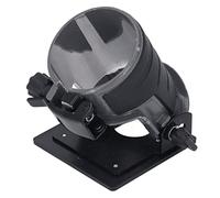 Fafeicy Base della Rifilatrice Inclinabile, Angolo Regolabile in Lega di Alluminio da -30 a 45 Gradi per Fresatrice per la Lavorazione del Legno, con Funzionamento Ergonomico con una