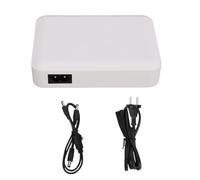 Fafeicy Batteria di Backup UPS Alimentatore di Batteria di Backup da 10050 MAh con 4 Porte CC e 1 Porta USB per Router, Modem, Telecamera di Sicurezza, Smartphone (Spina europea)