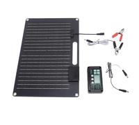 Fafeicy Batteria Monocristallina del Pannello Solare in Silicio Ladekit con Controller da 100A per Telefono Cellulare Automatico 12v 24 V per Recinzioni da Garage Serra