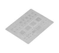 Fafeicy BGA Reballing Stencil Modello di Rilavorazione CPU Universale per Telefono con Materiale in Acciaio Inossidabile per SDM450 660 SM6150 MT6762 A60-A90 Serie A10S A605F A705F