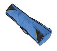 Fafeicy Borsa da Trasporto Impermeabile per Trombone con Design Imbottito dall'aspetto Morbido, Raffinata e Alla Moda, Comode Opzioni di Trasporto, capacità di Stoccaggio Ottimale, Ideale per (BLUE)