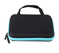 Fafeicy Borsa di Stoccaggio di Olio Essenziale Portatile da 63 Slot, Materiale EVA, Ideale per lo Stoccaggio della Casa e dei Viaggi, Protegge gli Oli Dai Danni (BLUE)