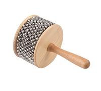 Fafeicy Cabasa in Legno con Perline Placcate in Metallo Suono di Percussioni Classiche per Aule e Gruppi Musicali