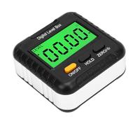 Fafeicy Calibro Angolare Digitale, Scatola di Livello Digitale Magnetica con Ampio Display LCD Retroilluminato e Sensore Ad Alta Precisione, per la Lavorazione del Legno, L'edilizia