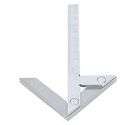 Fafeicy Calibro per la Ricerca del Centro Strumento per Tracciare il Centro Localizzatore del Righello in Acciaio Inossidabile da 100 Mm X 70 Mm con Scala da 100 per la